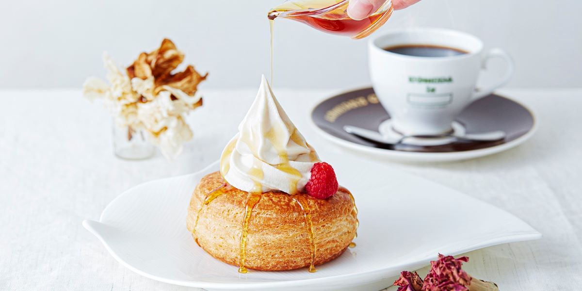 「KOMEDA is ▢  東銀座店」のサステナブルスイーツ「プラントベースシロノワール」新登場！