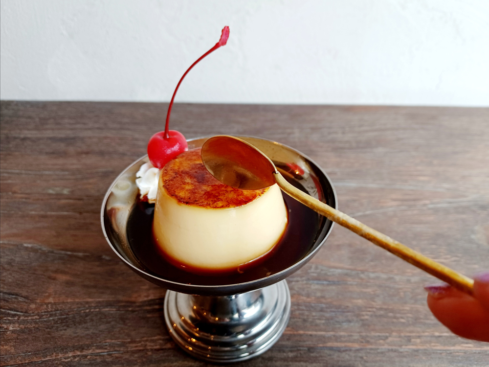 「カスタードプリン」400円