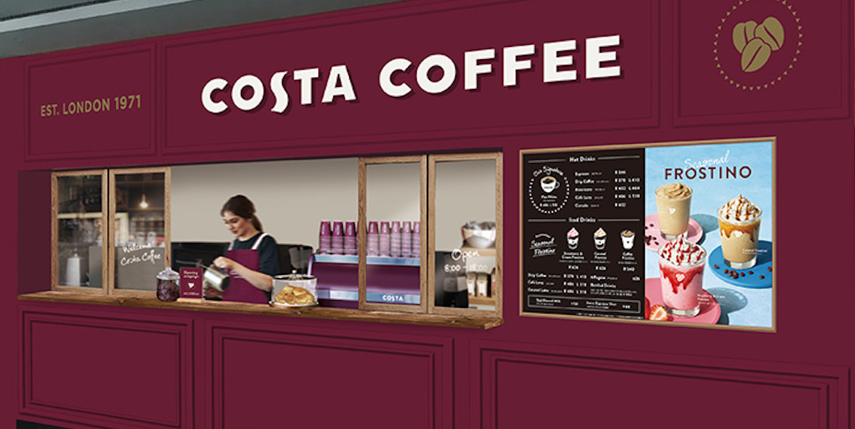 2021年7月「コスタコーヒー 原宿駅店」オープン!バリスタがいれる高品質コーヒーを手軽に楽しめる