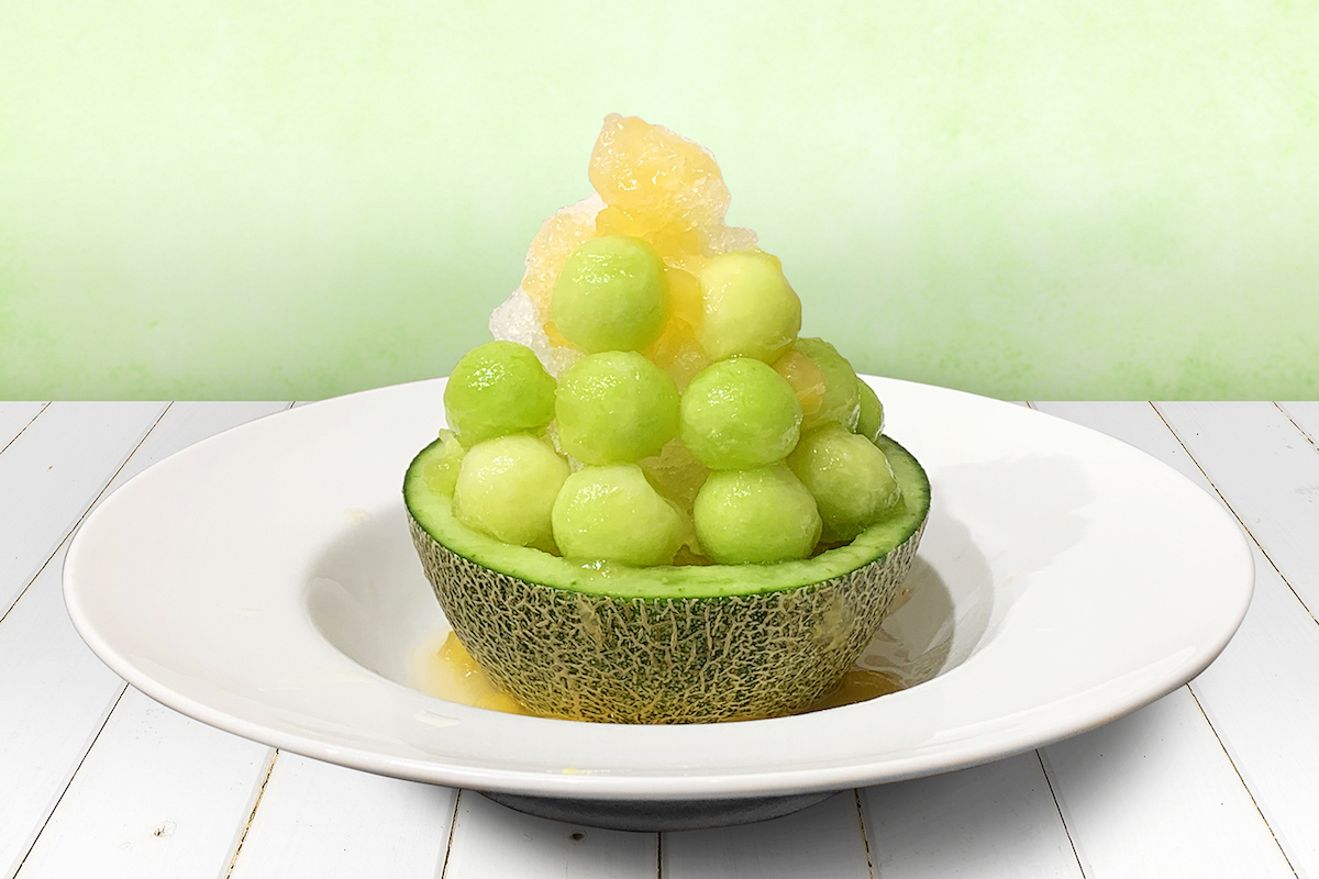 「丸ごとメロンボート」1900円