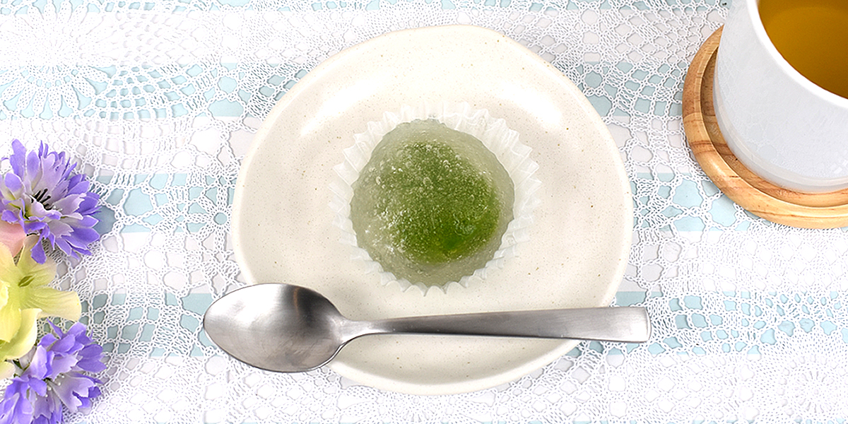 セブン－イレブン、宇治抹茶餡入り冷やし葛まんじゅう