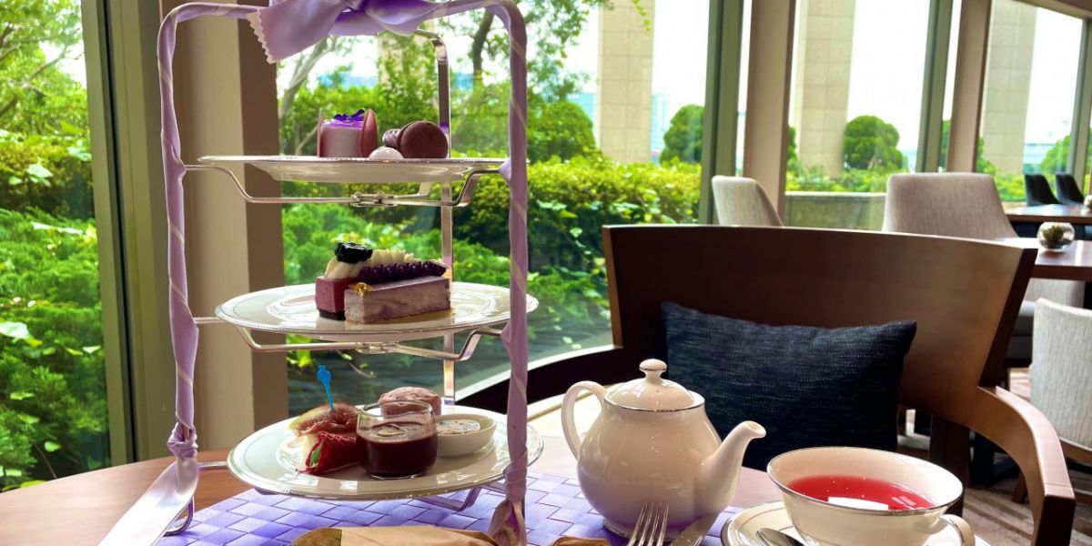 【実食レポ】　グランドニッコー東京 台場アフタヌーンティー！ラベンダー×パープルがかわいすぎ！