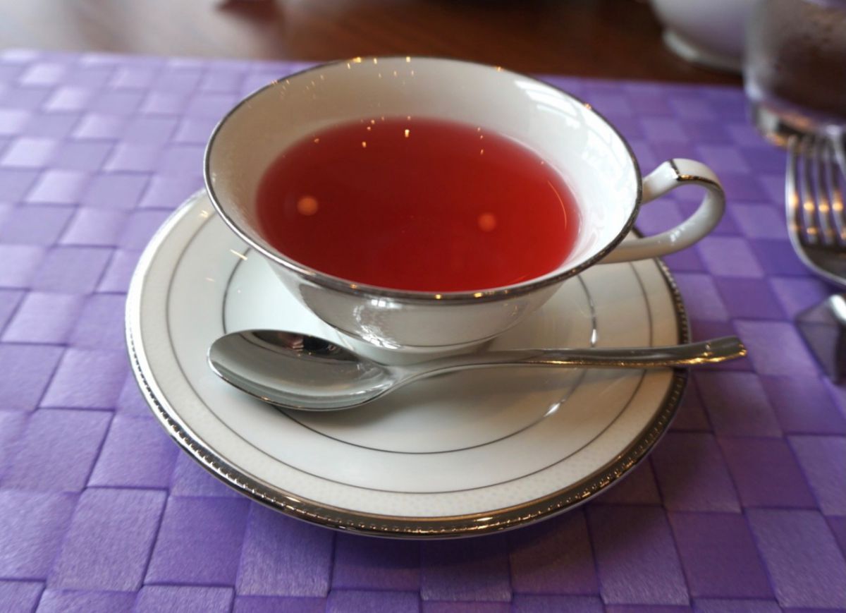 季節のおすすめティー「ソフトピーチ」