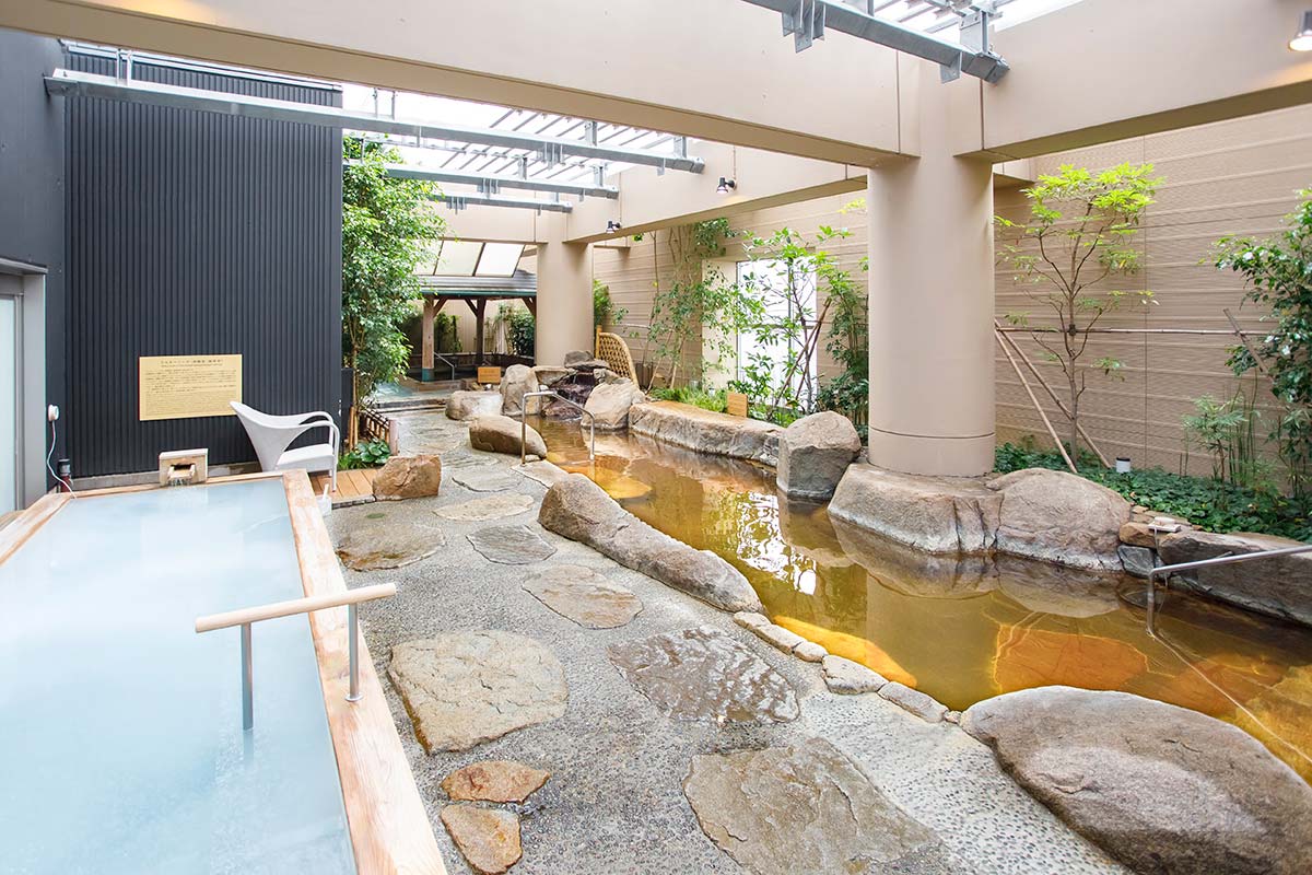 露天風呂エリア