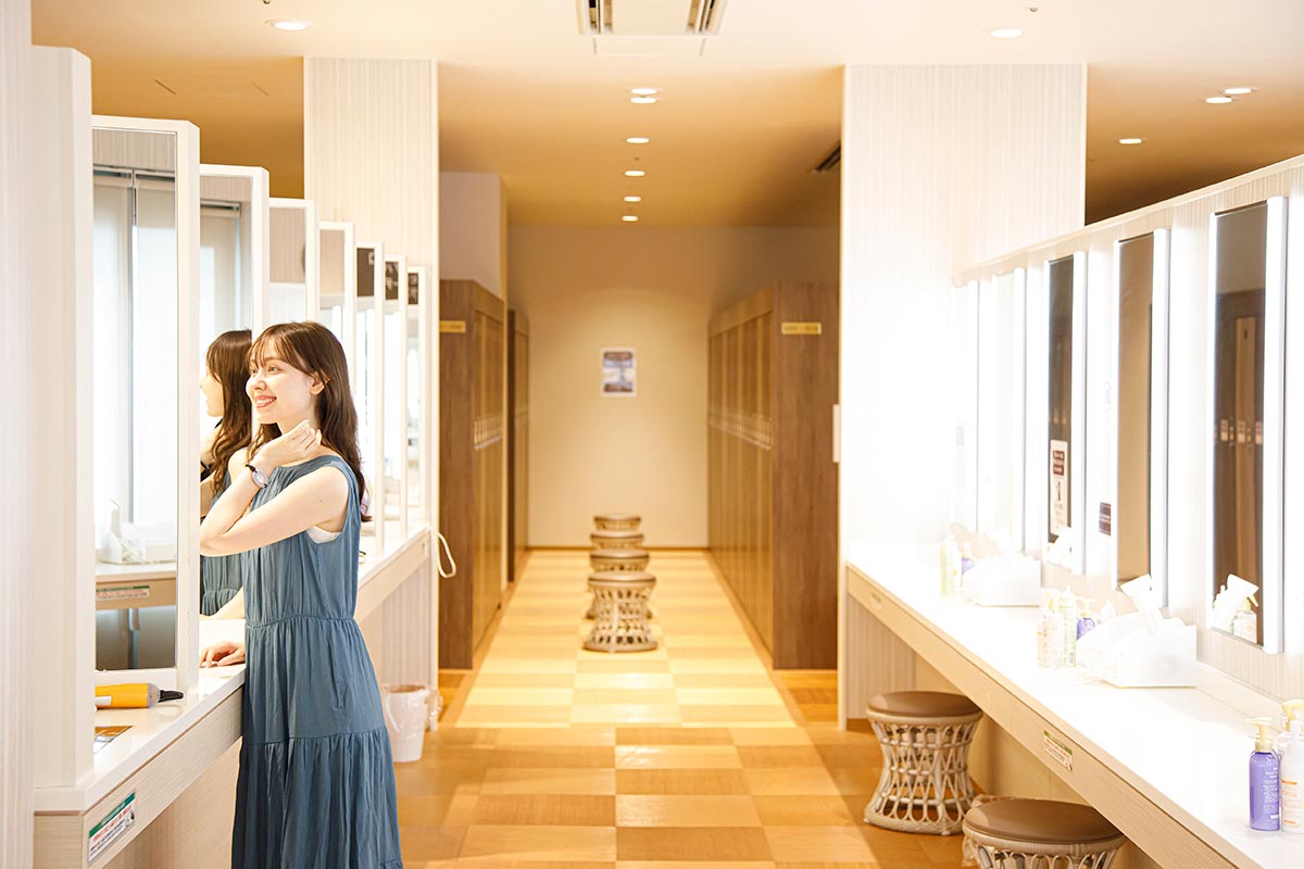 パウダーコーナー