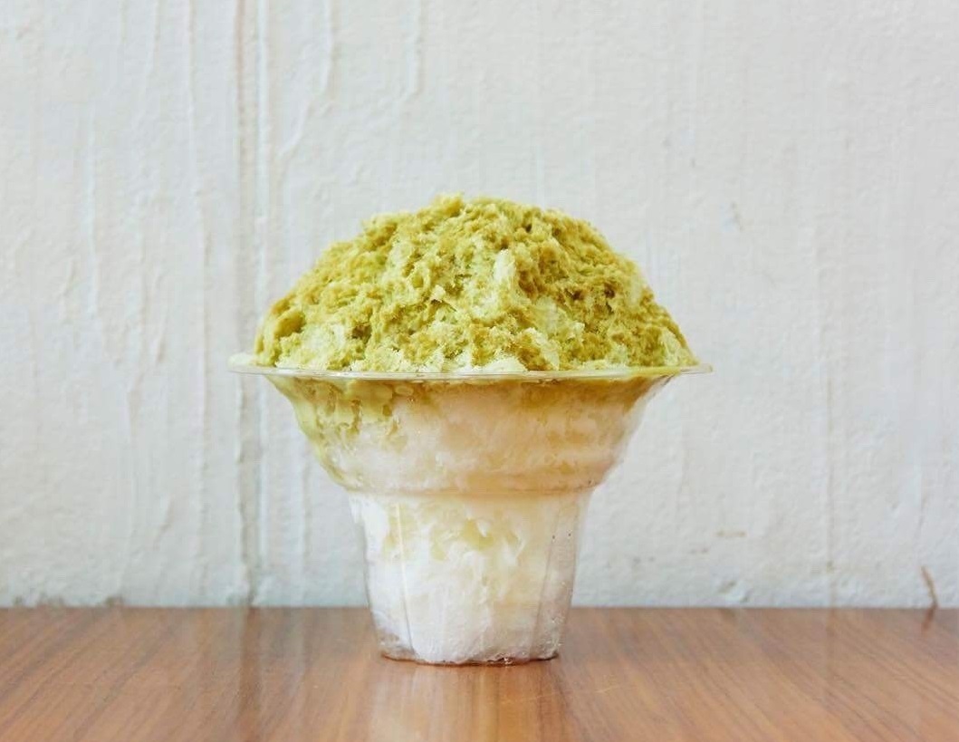 イタリアンかき氷 リコッタ「ピスタチオ」1320円