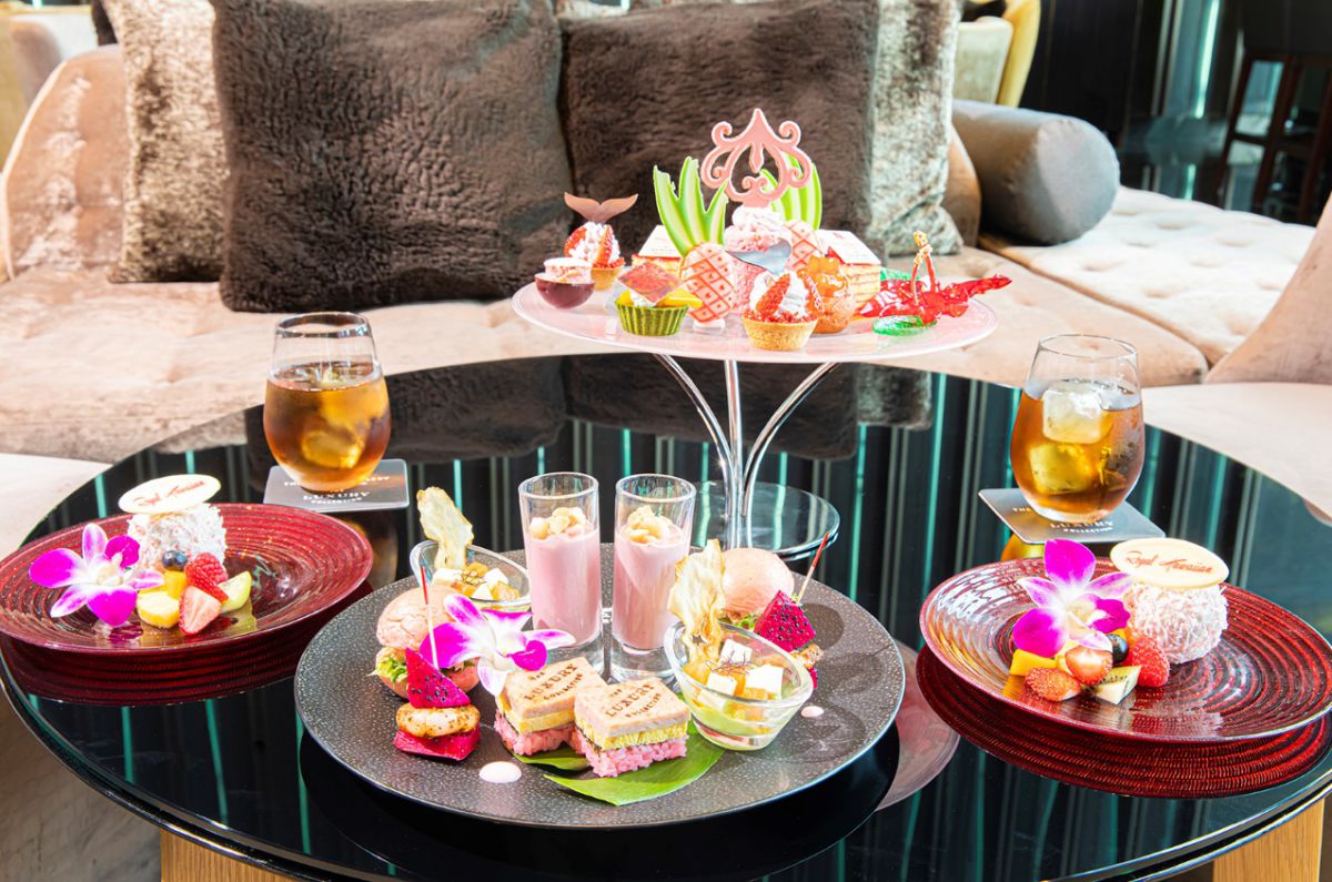 Pink Palace Afternoon Tea Inspired by The Royal Hawaiian Resort　イメージ（ザ・プリンスギャラリー 東京紀尾井町）