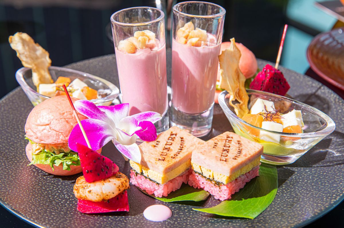 Pink Palace Afternoon Tea Inspired by The Royal Hawaiian Resort　セイボリー イメージ（ザ・プリンスギャラリー 東京紀尾井町）