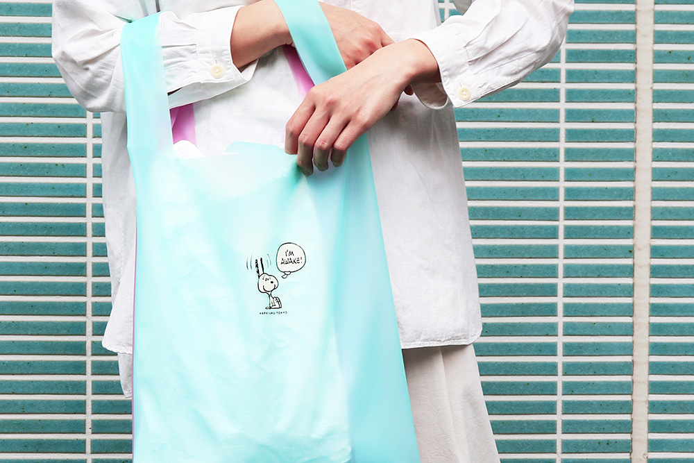 「PEANUTS Cafe SSK TPUデイリーショッパー ミントブルー」3740円