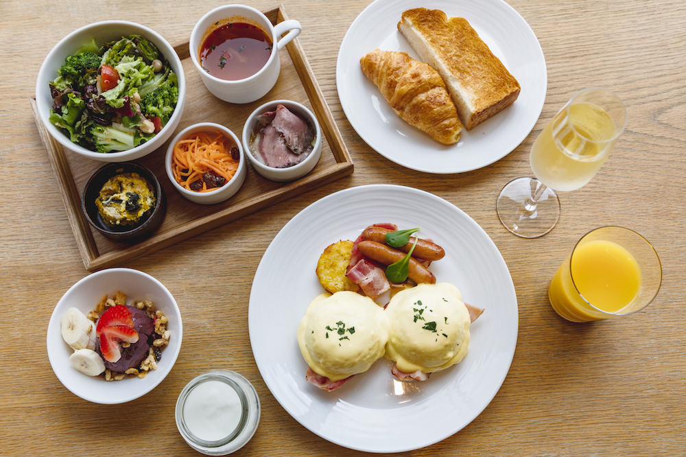 BREAKFASTはどのメニューも2800円