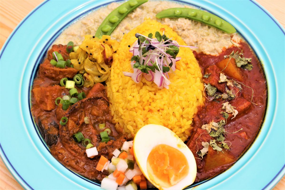 贅沢!! Awaji3種盛りカレー 1500円