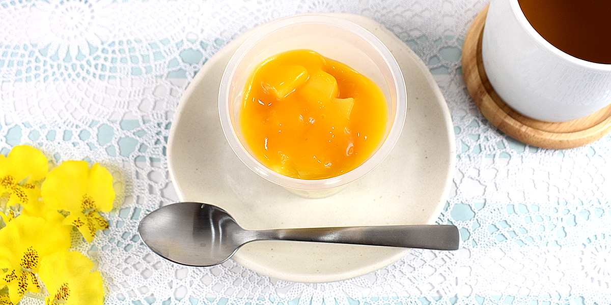 ファミリーマート、もっちり杏仁豆腐 マンゴー