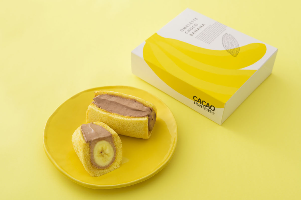 「オムレット　チョコバナナ」432円　CACAO HUNTERS Plus（グランスタ東京）