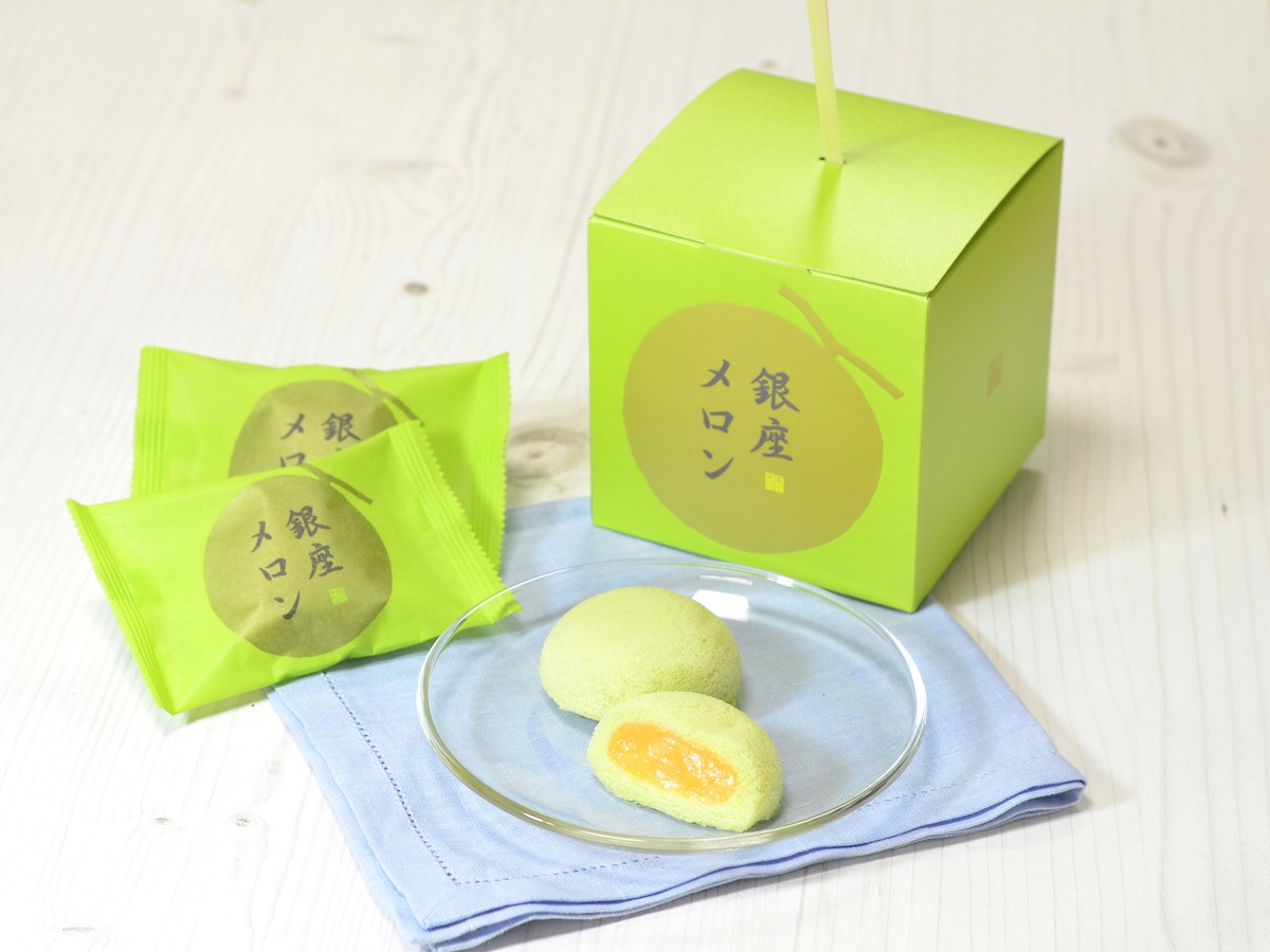 「銀座メロン」5個入 648円　銀座あけぼの（エキュート京葉ストリート）