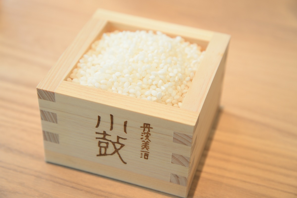 地酒「小鼓」に使われる酒米