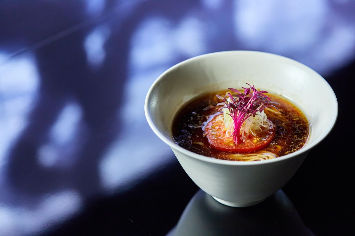 ヴィーガンラーメン深緋（醤油）1320円 ※1ドリンク＋1フードオーダー制