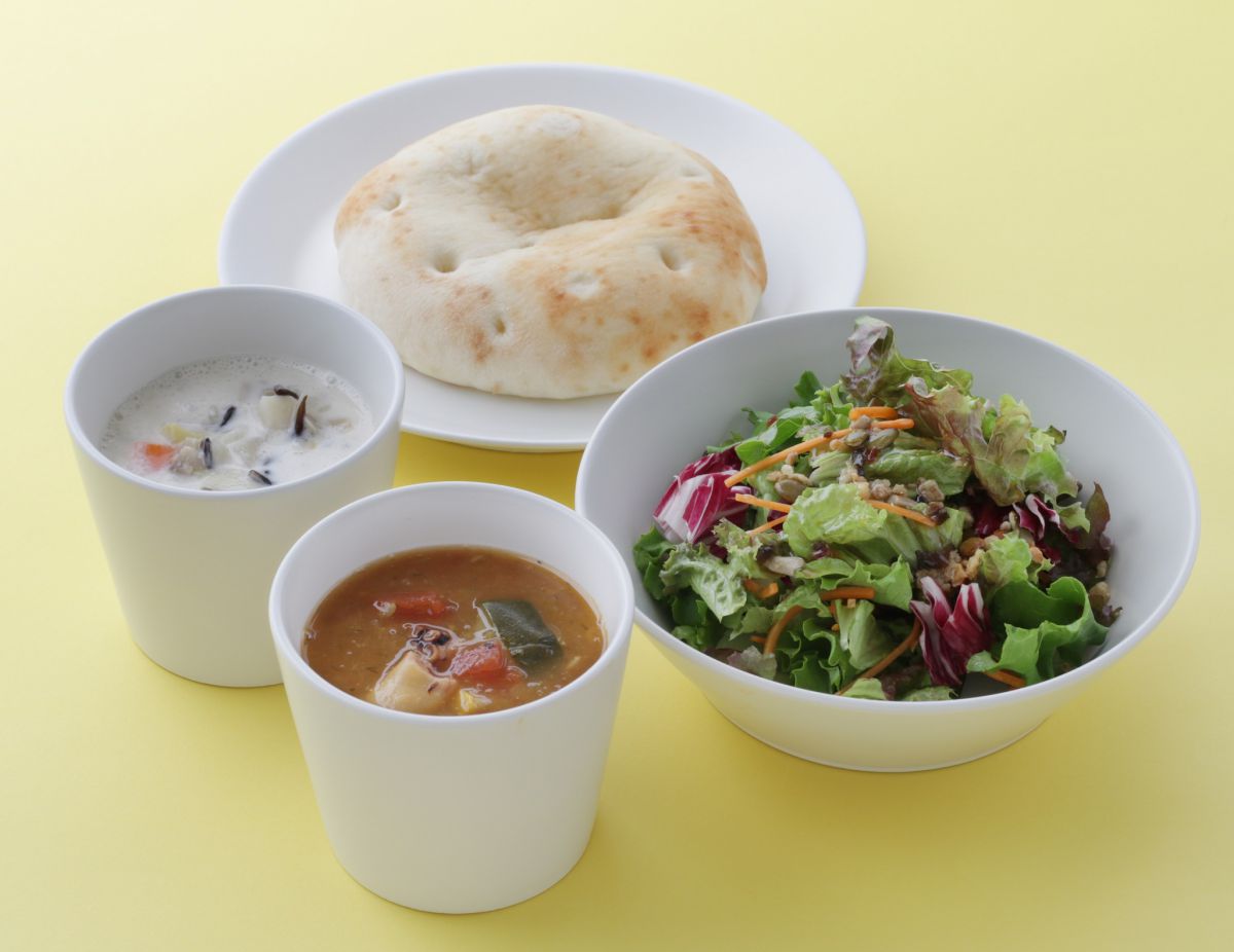 PIETRO A DAY セット（イートイン1078 円／テイクアウト1058 円）