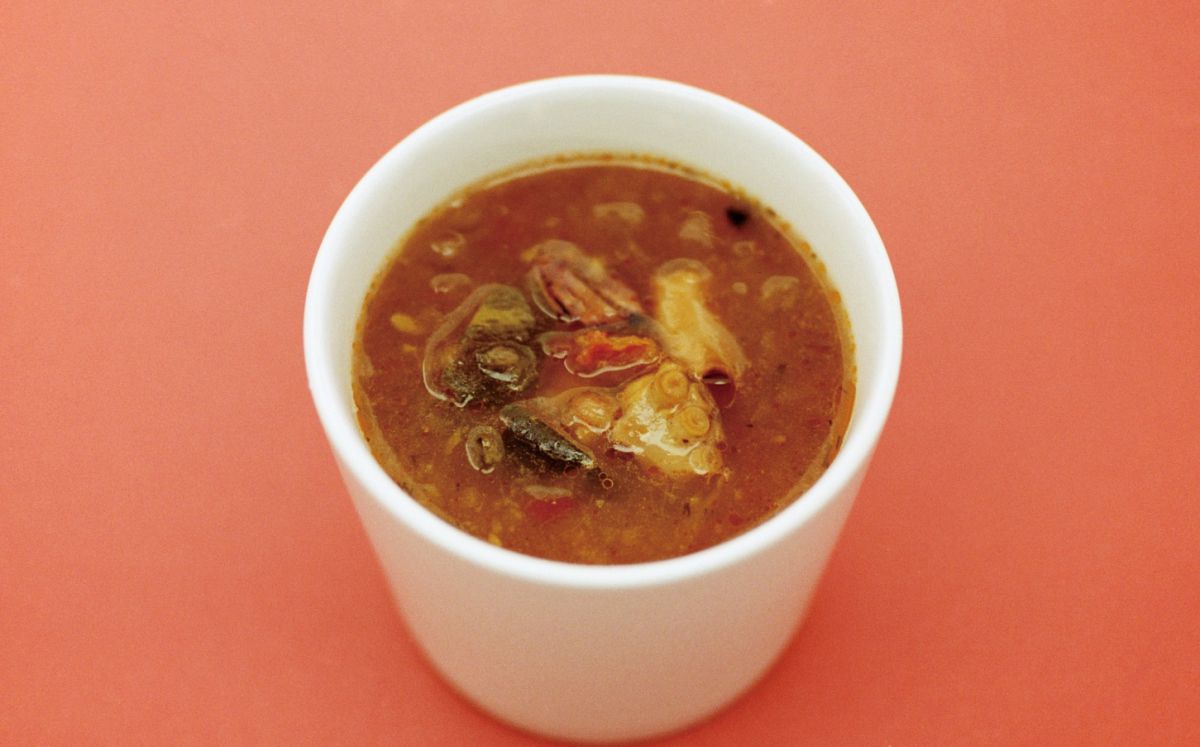 にぎやかな街のSOUP（680円）