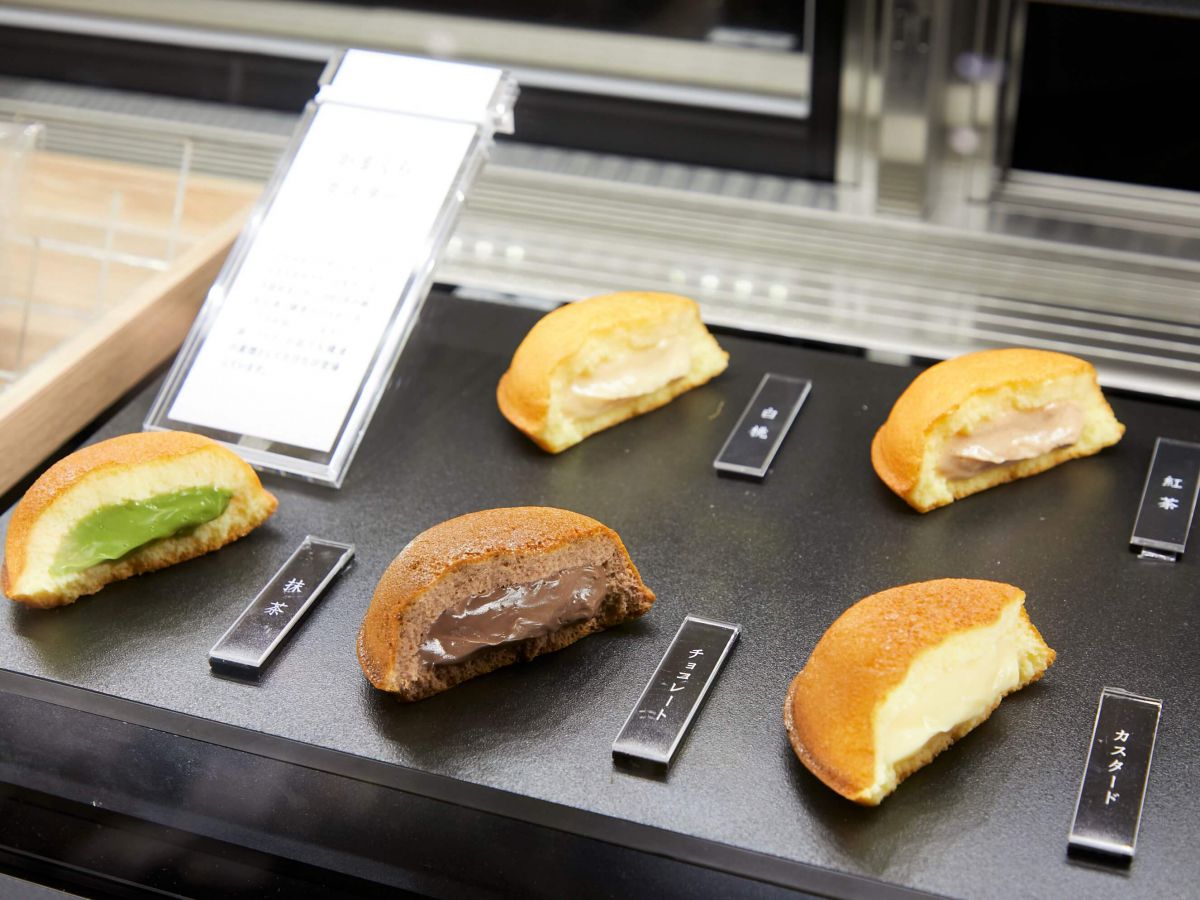 一番人気は、もちろん「カスタード」味