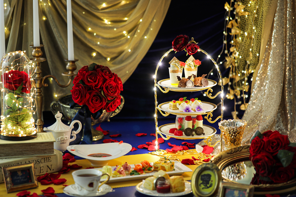 「プリンセスアフタヌーンティー〜美女と野獣のファーストダンス〜」3630円（別途サービス料15%）