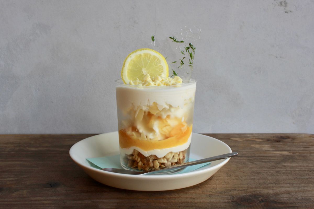 「レモンのパフェ」 800円