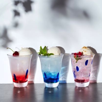 左から「セントリック」1650円、「トーキョー」1650円、「ギンザ」1980円（別途サービス料15%）