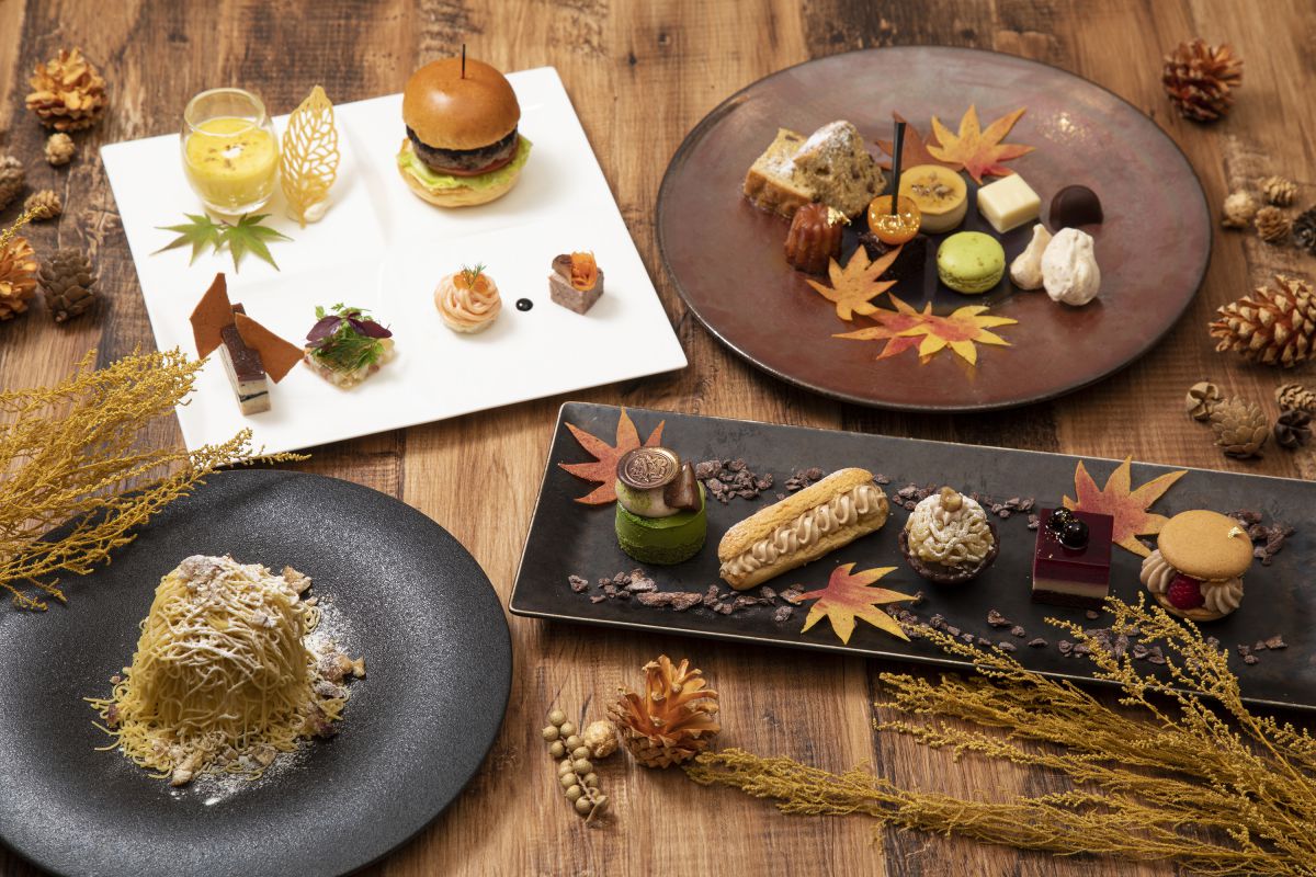 9月の栗のスイーツコース　『Autumn Marron Harvest』