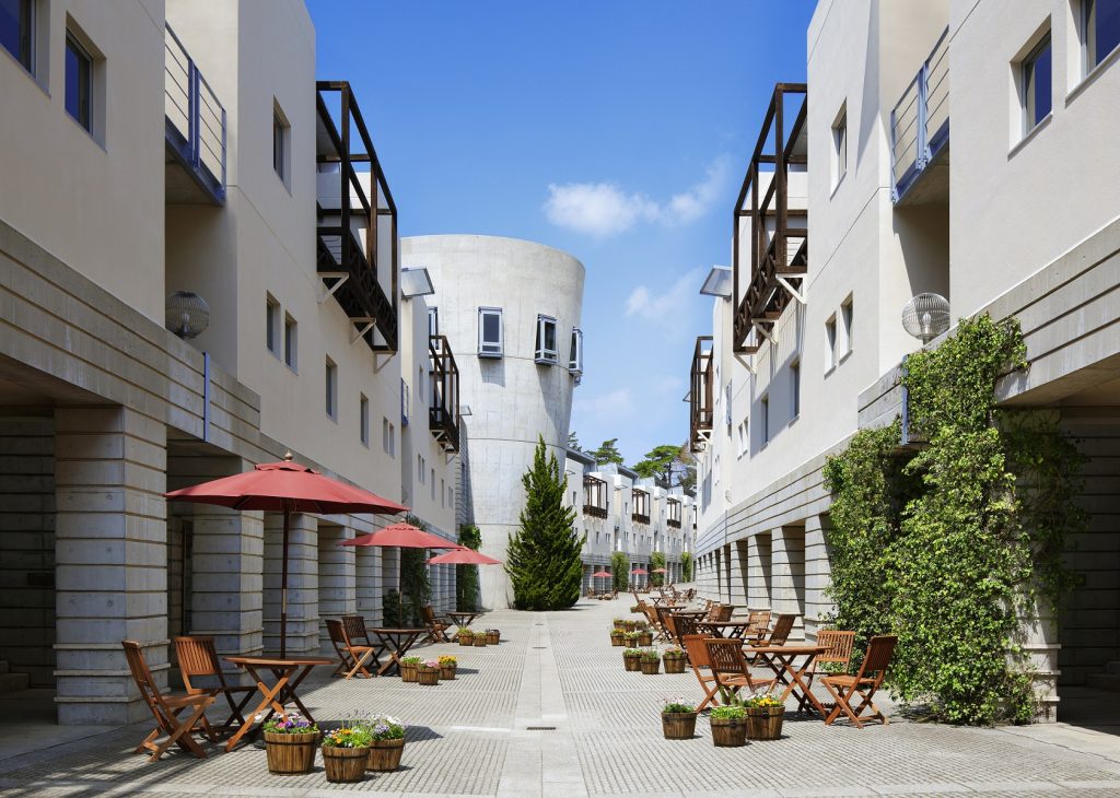 メインストリート「ピーマン通り」