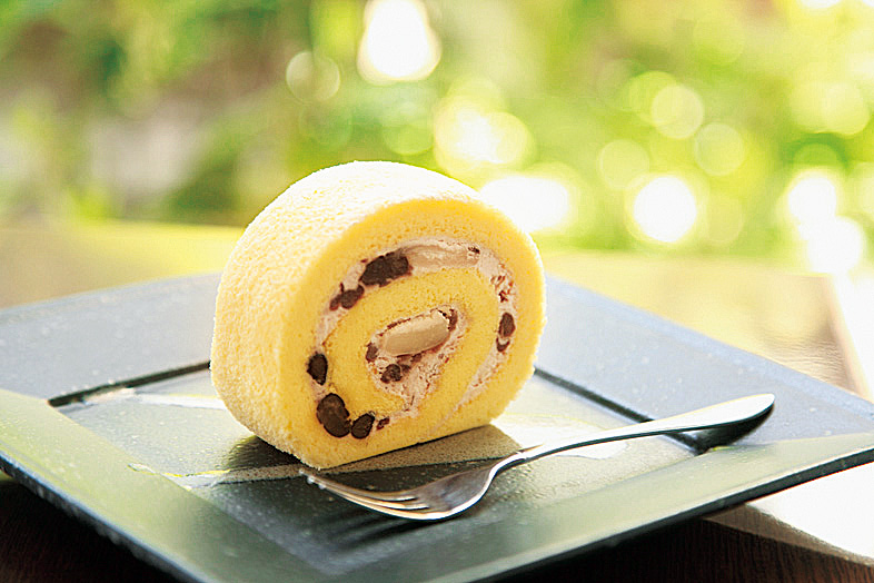 ぜんざいロール480円。1日約30個限定