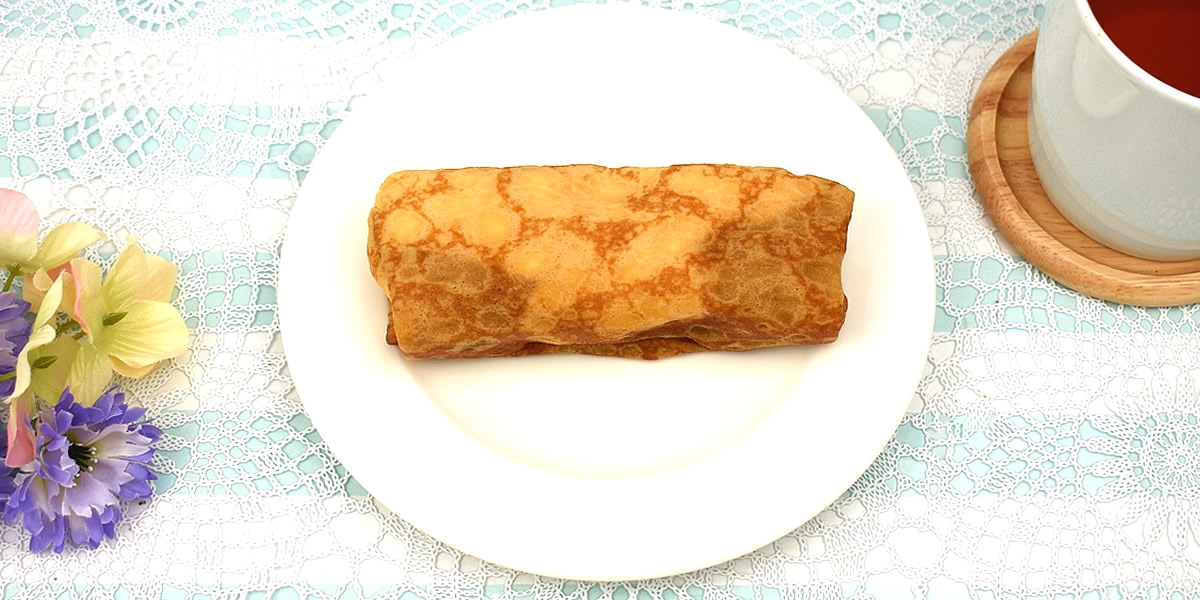 ローソン、ミループ －ミルフィーユくるんとクレープ（モンブランクリーム）－