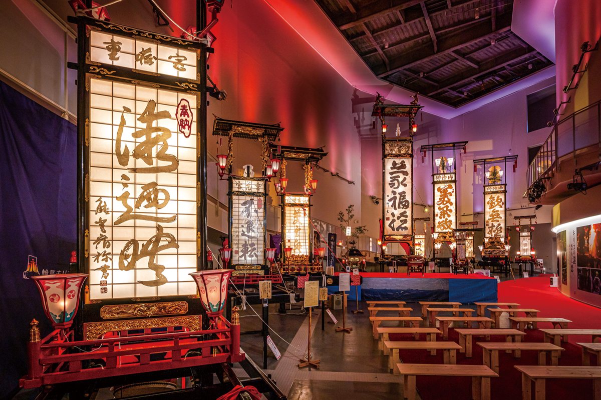 能登の祭りに欠かせないキリコ