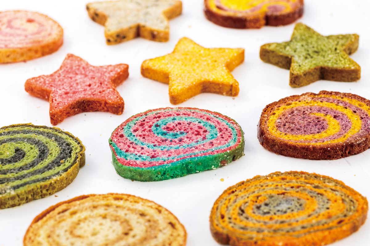 鎌倉山ラスク 6 種ミックス（渦）6 枚入り700 円、鎌倉山ラスク 星ラスク 5枚入り480円