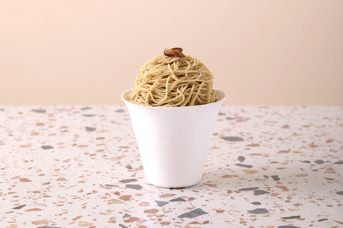 和栗のモンブラン ソフトクリーム(テイクアウト)1100円