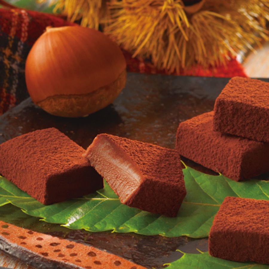 「生チョコレート［栗］」20粒　778円