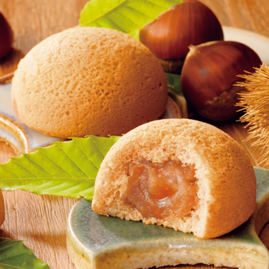 「栗のプチシフォン」　4個入　648円