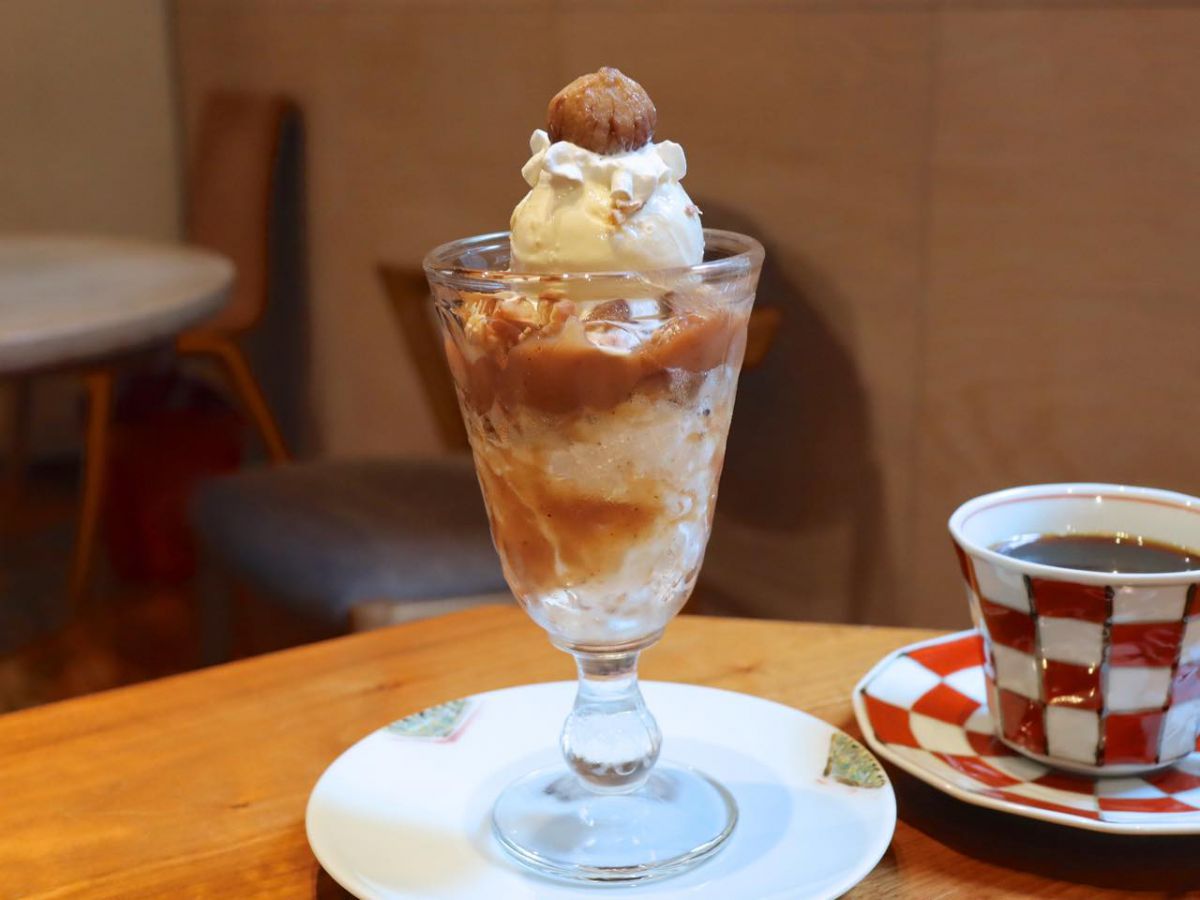 「モンブランパフェ」1320円