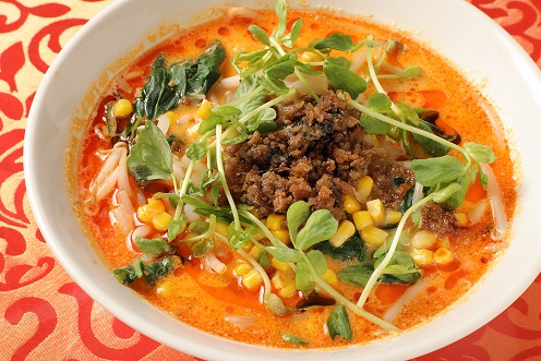 豆乳の担々麺(1100円)