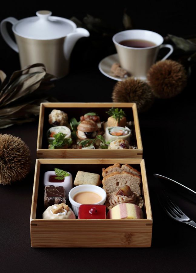 ≪1日10食限定≫　オータムアフタヌーンティーセット3400円　※ドリンク付 （コーヒーor紅茶orカモミールティー）