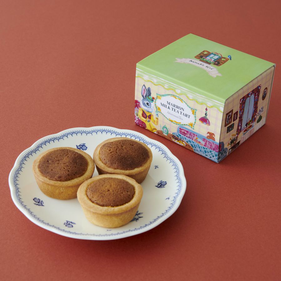 栗のミルクティータルト800 円　販売期間：8月26日（木）～11月3日（水）