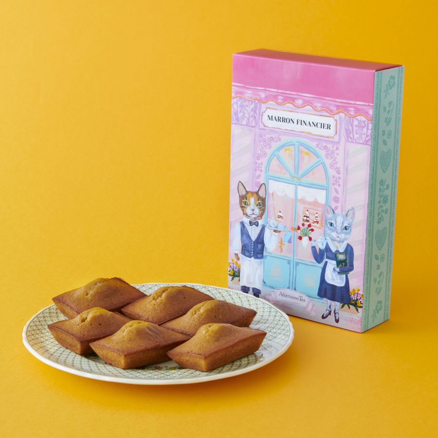 渋皮栗のフィナンシェ1500 円 販売期間：8月26日（木）～11月3日（水）