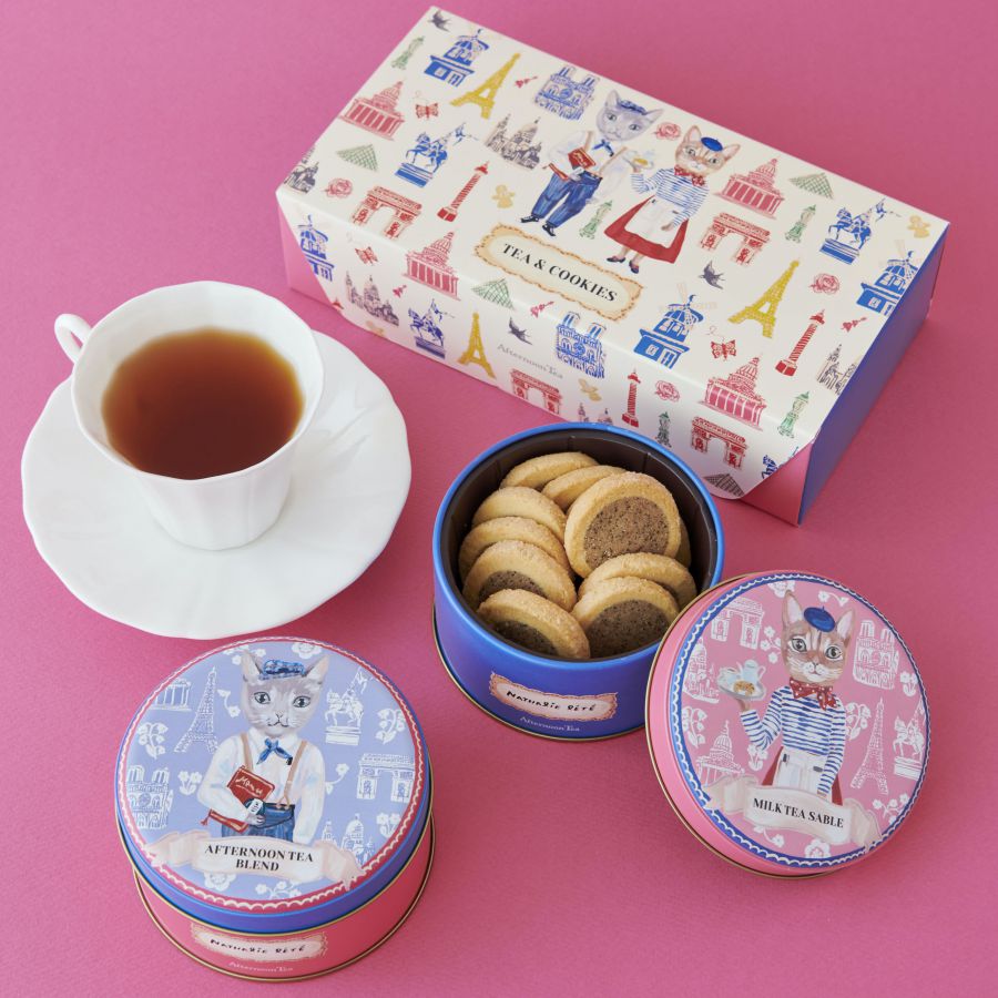 ティー＆クッキー2300円　販売期間：9月30日（木）～11月3日（水）