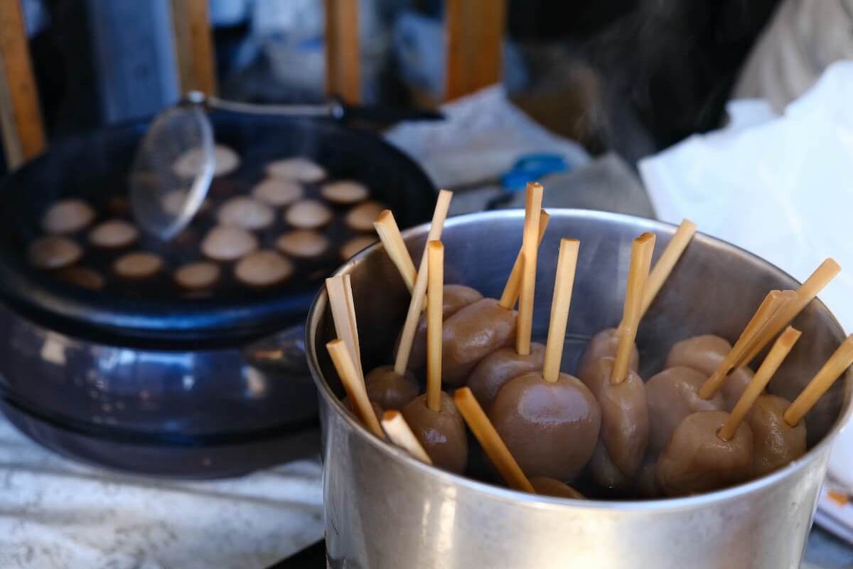 東北名物の玉こんにゃく