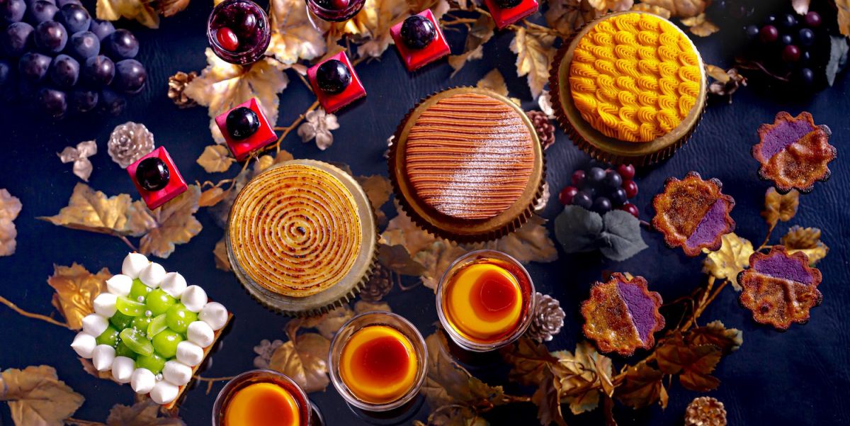 【ホテルニューオータニ大阪】2021年秋のスーパースイーツビュッフェ、テーマは「いもくりなんきん」