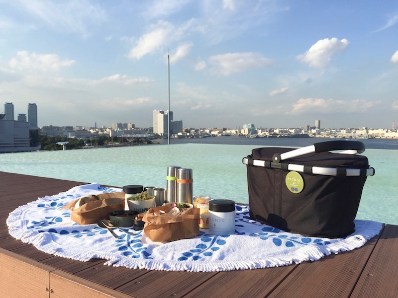 首都圏で唯一だというインフィニティプール