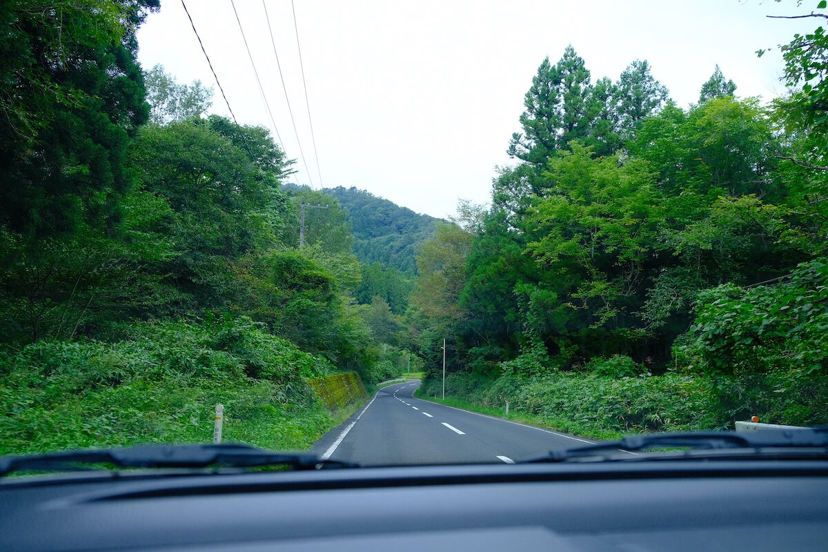 空気がおいしい秋保ドライブ裏ルート