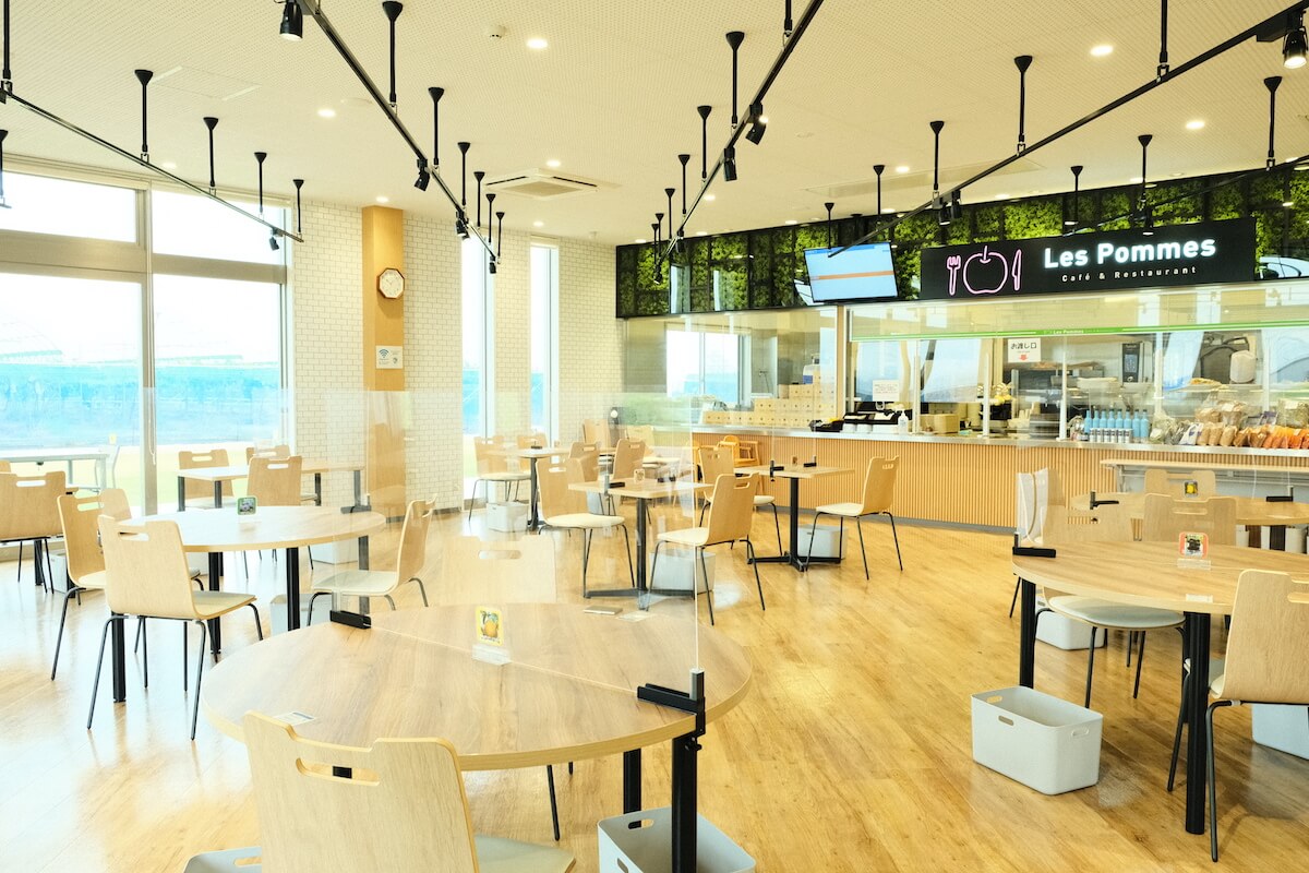 JRフルーツパーク仙台あらはまのカフェ・レストラン