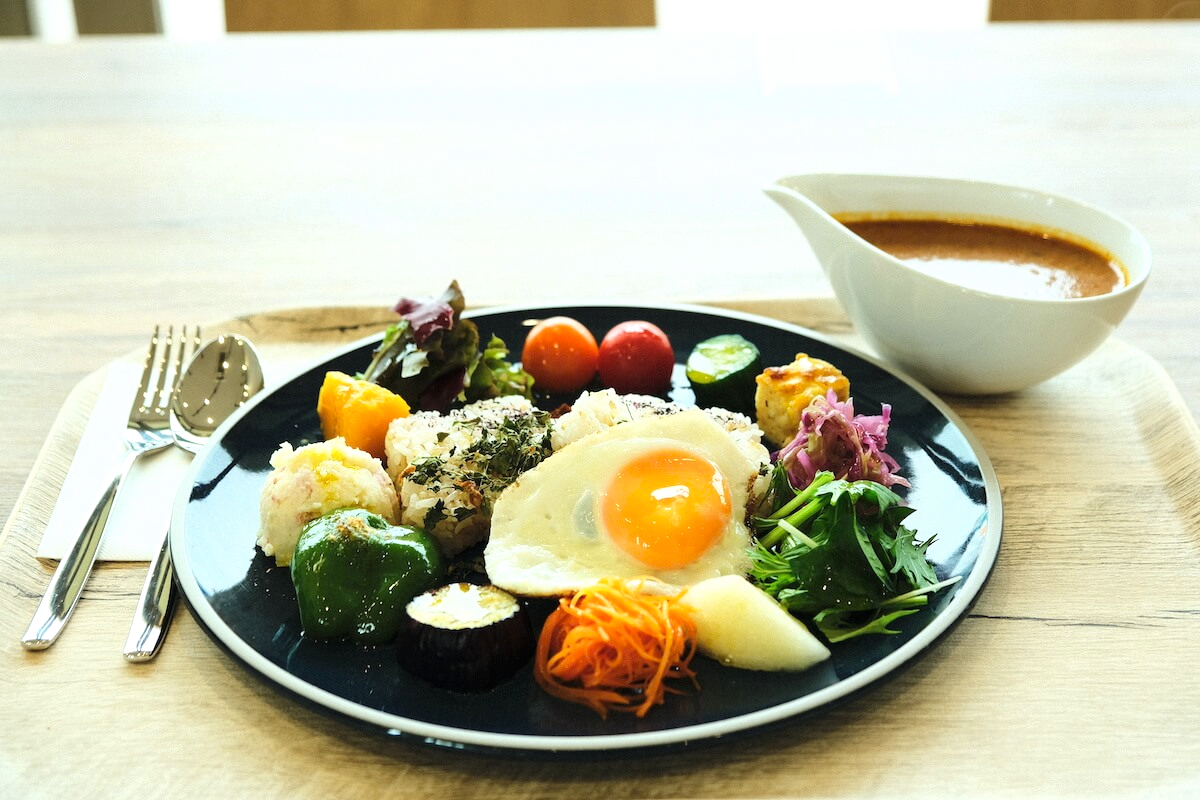 森林どりのスパイスカレー1100円