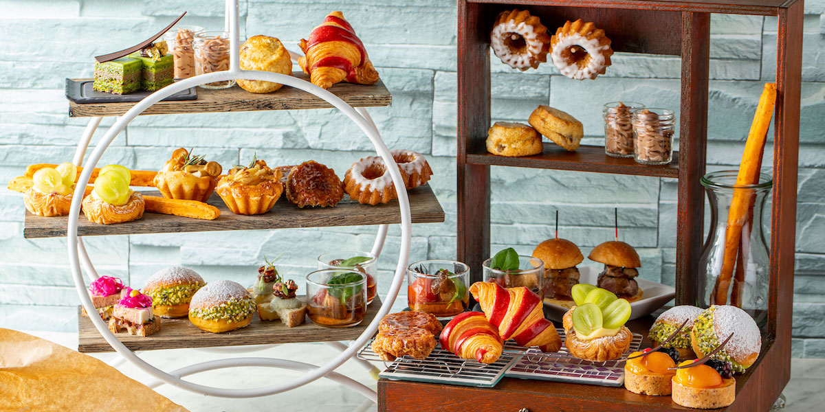 甘い系から食事系まで！パン尽くしのアフタヌーンティーが「ヒルトン東京」に登場