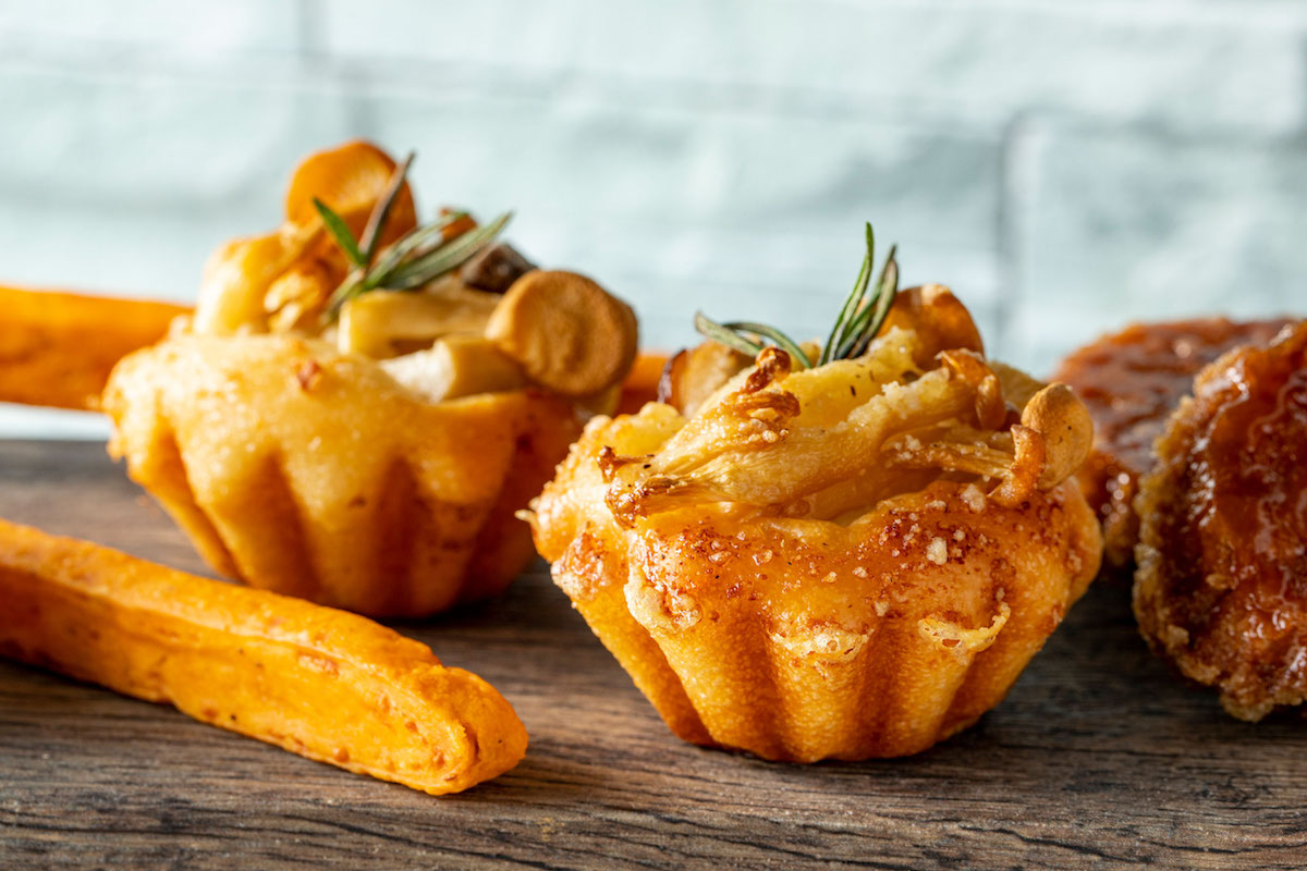 「きのこのフォカッチャ」