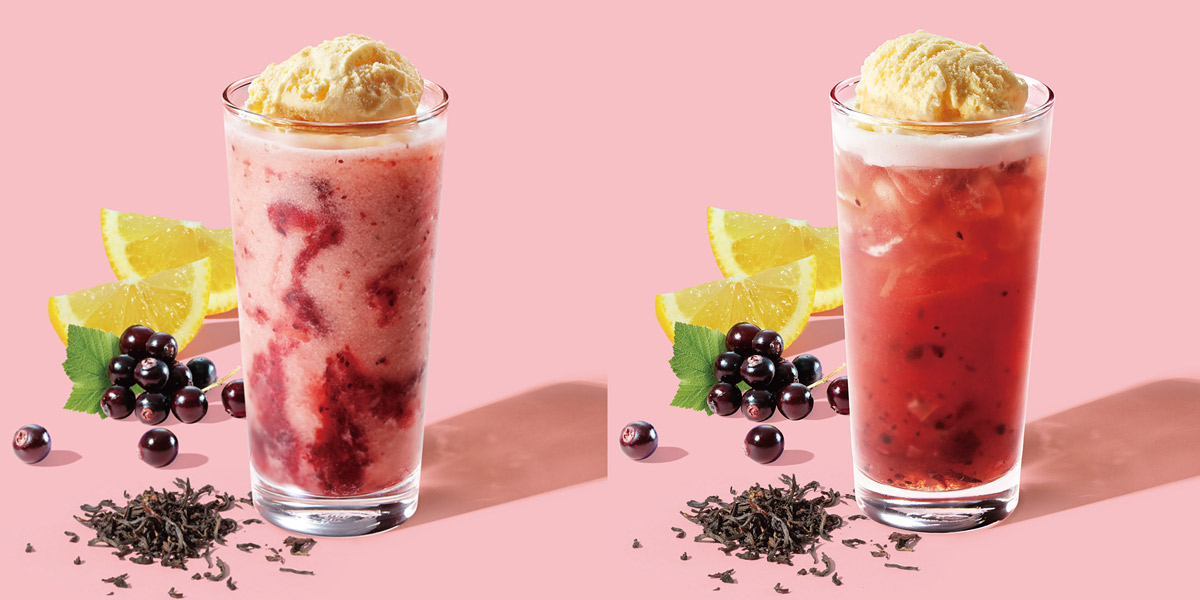 【スタバ新作】“カシス×アールグレイ”の紅茶フラペチーノって!?「カシス レモン＆アール グレイ ティー フラペチーノ®」ほかを9月30日(木)より、2店舗限定で発売！